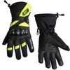 G-Mac Pilot Evo CE Thermal Waterproof Motorcycle Gloves (Black, Yellow,