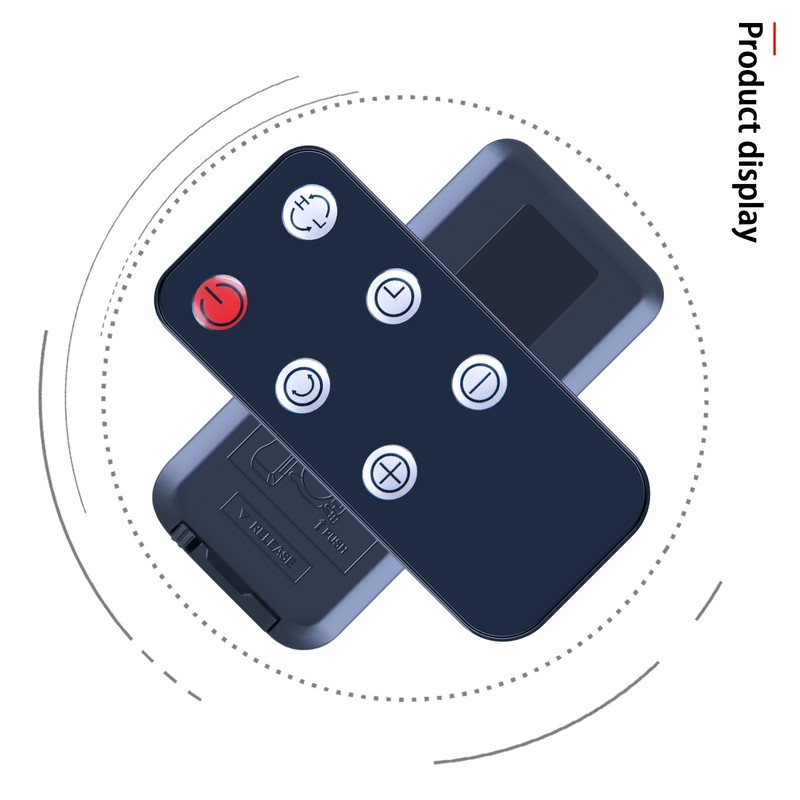 RETROSUN Replacement Remote Control for GiveBest HPQ15C-EA 24" Ceramic Space