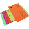 (Pack of 10) A4 Foolscap Document Wallet Half Flap 250
