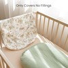 Konssy Muslin Baby Lounger Cover 2 Pack, 100% Cotton Newborn