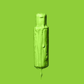 Crazy Color Vibrant Lime Twist Semi-Permanent Hair Dye. Highly Pigmented Lime Green Conditioning & Oil Nourishing Vegan Formula | No Bleach or Ammonia | 100ml