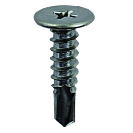 DAIDOHANT YAIBA 10175631 Stainless Steel Drill Screw [Flat Head] (Nominal Diameter d) 0.2 x (L) 0.7 x 0.7 inches (9.8 mm) (50 Pieces)