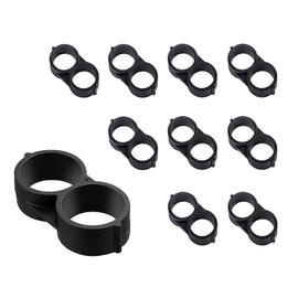BEADNOVA Drip Irrigation Parts 10 Pcs 1/2 Inch Barbed End Caps Goof Plugs Fittings Drip Line Connectors for 1/2 Inch Irrigation Tubing Garden Watering System (10pcs)