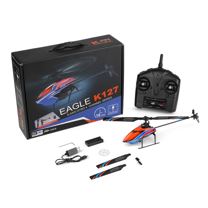2.4G 4‑Channel Single Propeller Aileronless Remote Control Helicopter Children Toy