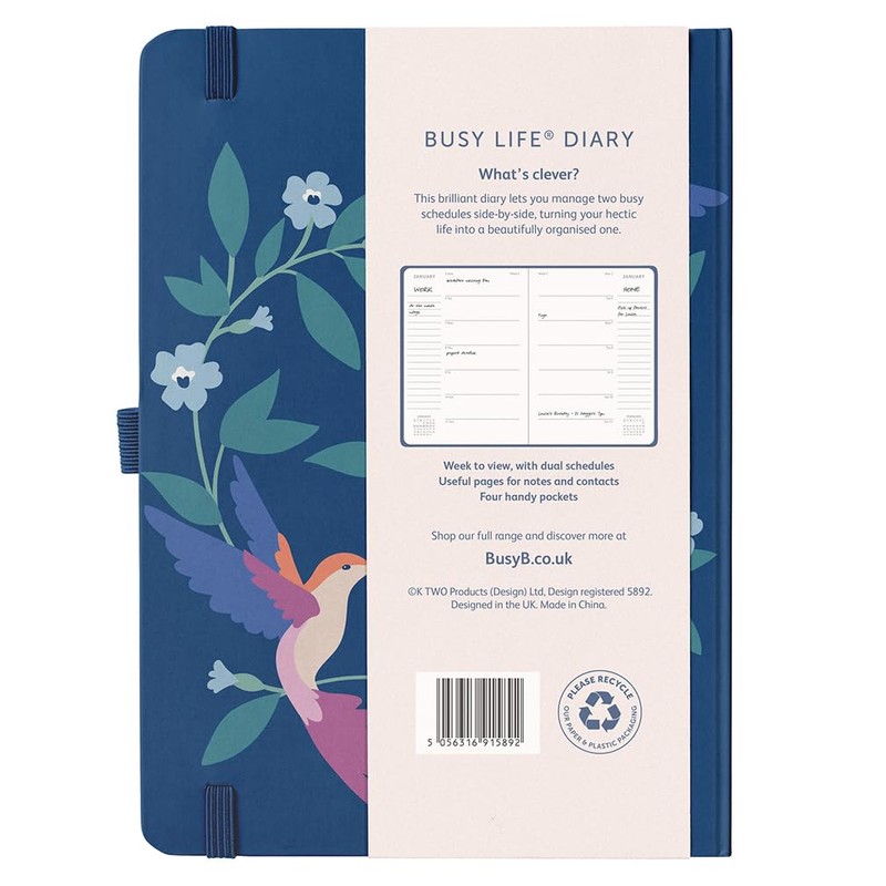 Busy B A5 2026 Diary - Busy Life Weekly Planner