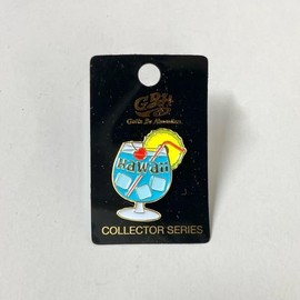 Hawaiian Pins Blue Hawaii Pin Badge, Iron