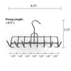 The Sausage Maker® Bacon Hanger 8-Prong Meat Hooks SUS304 Stainless