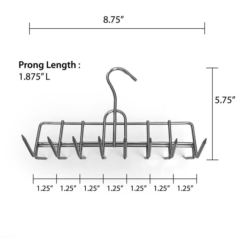The Sausage Maker® Bacon Hanger 8-Prong Meat Hooks SUS304 Stainless