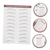 Vaguelly 3 Sheets Hair Like Eyebrow Stickers Natural Transfers for