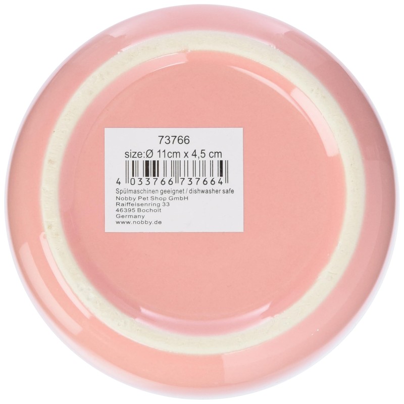 Nobby Rabbit Rodent Ceramic Bowl Diameter 11 cm x 4.5