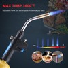 Propane Torch Head, MAPP Torch Head,Quick start ignition,Use Soldering Brazing