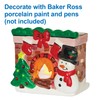 Baker Ross FX793 Christmas Fireplace Ceramic Tealight Holders - box