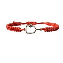 Kavfeeo Pickleball Bracelet Gifts for Pickleball Lovers, for Women and Men, Pickleball Accessories, Pickleball Gifts(Red)