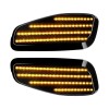 ZTT Pair Smoked Front Side Marker Lights Width Lamp LED