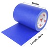 BOMEI PACK Wide Blue Painters Tape 6 Inches x 40