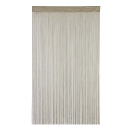 narumikk のれん ポリヒモスクリーン ベージュ 150cm幅 19-969