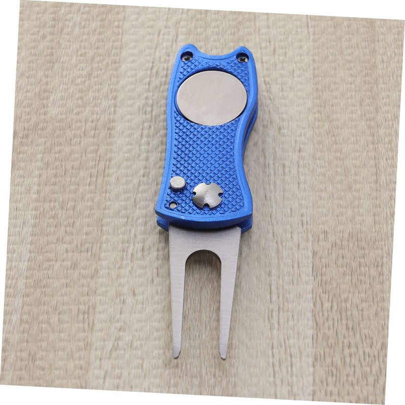 Sosoport 3pcs Golf Equipment Divot Repair Tool Ball Marker Stainless