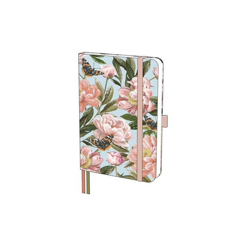 The Art File - Butterfly and Flowes Notebook - NTB06