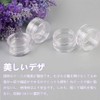 Cream Case, Divided Containers, Small Containers, Trinket Case, Plastic Case,