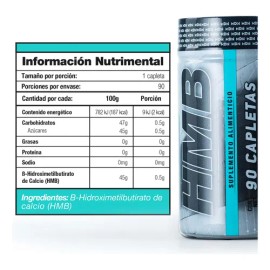 Hmb Recuperación Muscular 90 Capletas Mdn Sports *