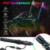 2PCS 3FT Whip Lights with Spring Base, Spiral RGB LED