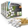 RE-GEN Bamboo Cotton Buds 400 Pack (4x 100pc Box) |