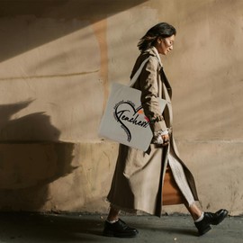 Xasopffe Teacher Tote Bags for Women Kitchen Shopping Travel, End of Year Gifts for Women, Funny Teacher Appreciation Gifts Ideas for Birthday Christmas