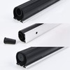 BOWSEN Heavy-Duty U+O Ring Universal Garage Door Bottom Seals Weatherstrip