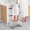 Musanpou Acrylic Step Stool, Clear Foot Stool for Bathroom, Bedroom,