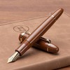 Jinhao X159 Pluma estilográfica 8 Punta fina, café con clip