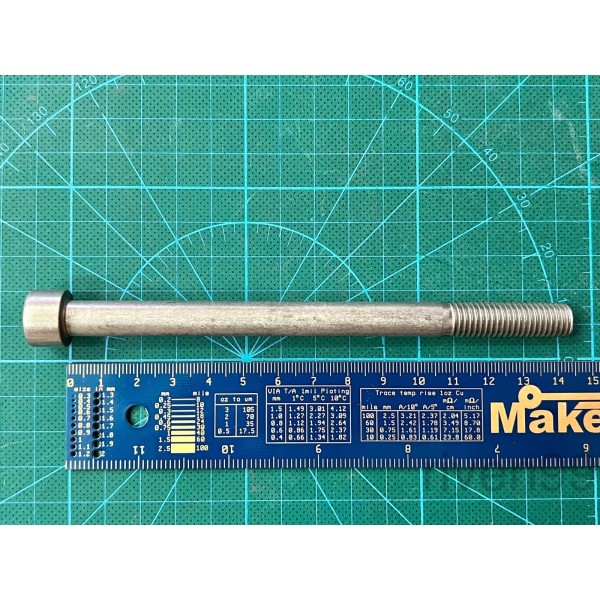 CS 1pc M10-1.5 x 140mm Socket Head Cap Screw/Bolt, 18-8