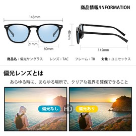 Karsaer B6009 Dimming Sunglasses, Men's, Women's, Polarized Lenses, UV Protection, Lightweight, UV Protection, Color Lenses (Dimming/Discoloration Lenses), For Driving/Climbing/Traveling, Stylish,