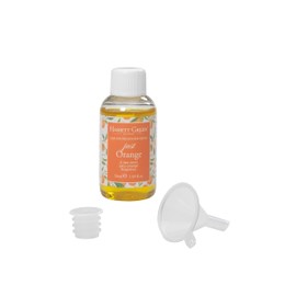 Hassett Green London - Just Orange - Car Air Freshener Refill 50ml Bottle - Suitable for Refilling Wooden Top, Board & Felt Pad Car Fresheners