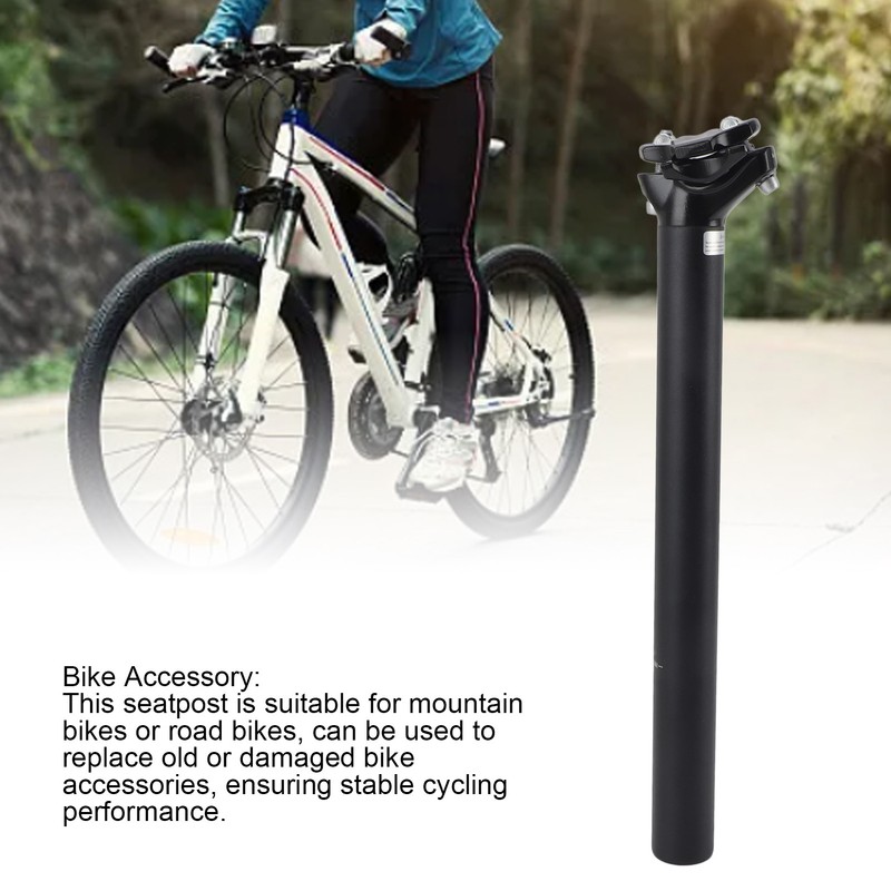 Bike Seatpost Replacement Aluminum Alloy Adjustable Angle Bicycle Seat Tube