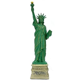 Statue of Liberty Statue Sculpture from New York City Liberty Island Collection Souvenirs (8.25 Inches Tall)