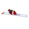 Electric Santa Claus Toy Black Race Climbing Christmas Tree Decorations