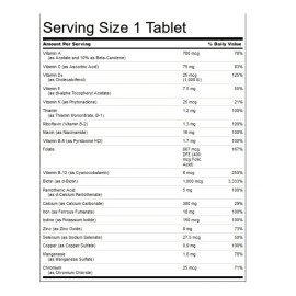 Multivitaminico Para Mujer Vitamina A, C D E, B1 B2 Eg V33