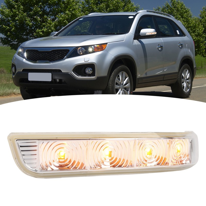 Side Mirror LED Indicator Turn Signal Light Replacement for Kia