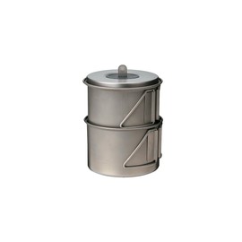 Snow Peak Titanium Mini Solo - Batería de cocina