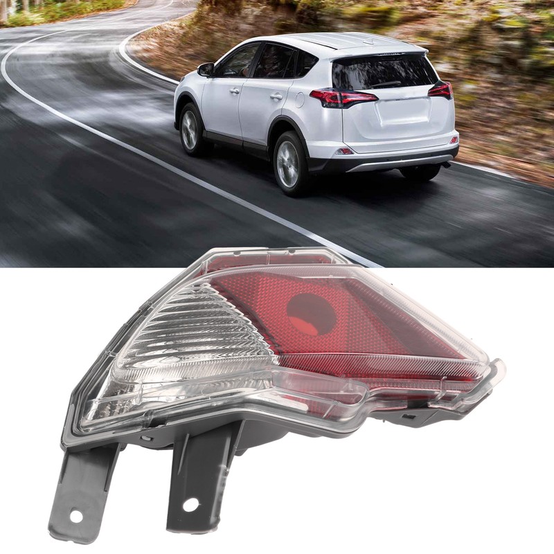 Rear Bumper Reflector Light Waterproof Reflector Light Stop Lamp for