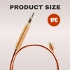Gas Thermocouple M8 Thread, 600 mm Length, Thermocouple Fireplace Replacement