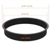 36-Inch Smokeless Fire Pit Ring, Easy 8-Piece Iron Sheet Assembly,