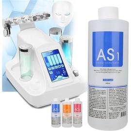 Boxiatil Aqua Peeling Solution AS1 - Care Aqua Facial Solutions Cleansing Serum for Deep Clean Skin Original Solution with Small Bubble Water