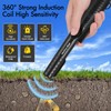 Wowlela Metal Detector Pinpointer, 360° Scan Portable Metal Detector IP68