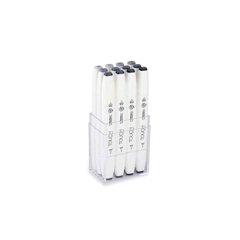 Touch 20618 Set Gc con 12 Marcadores Brush # 11203
