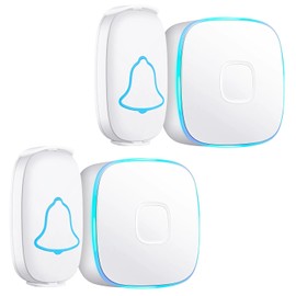 Cueyou Call Bell, Nurse Call, Pager, Wireless Call, Emergency Call Set, For Home Use, Pocket Bell, Home Use, SOS Pager, Call Button, Call Bell, Respect for the Aged Day, Children/Elderly People, Easy
