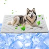 BECROWM Dog Cooling Mat Self Coolings Foldable Cooling Pad for