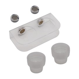 Magnetic Reptile Feeding Cups, Acrylic Gecko Feeding Ledge with 10 pcs Food Cups,Reptile Food and Water Dish Bowl for Geckos,Chameleon,Corn Snake,Iguana (F-2)