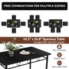 Vipbear Kitchen Dining Table Set for 4, 5-Piece Kitchen Table