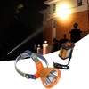 Miner Headlight Super Bright Adjustable Angle LED Headlamp with 6400mAh